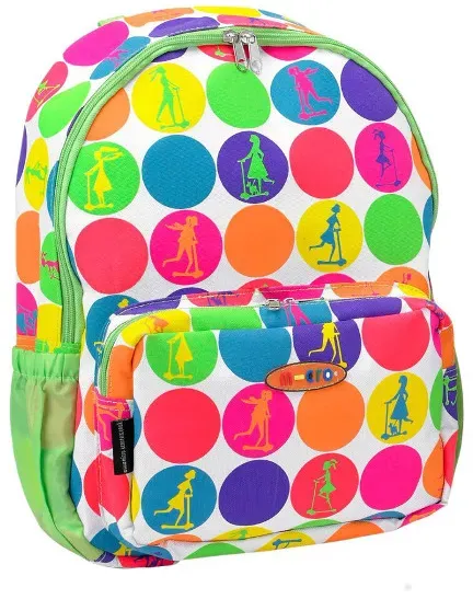 MICRO Rucksack Maxi neon dots - AC4443 #