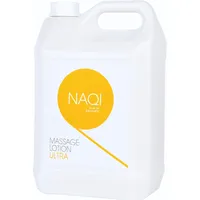 Naqi Ultra Massage Lotion, Deep Tissue Massage Therapy, Long-Lasting and Hypoallergenic, for Professional and Personal Use, Paraben-Free, Dermatologically Tested, 5 litres