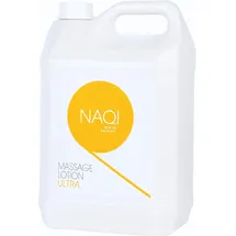 Naqi Ultra Massage Lotion, Deep Tissue Massage Therapy, Long-Lasting and Hypoallergenic, for Professional and Personal Use, Paraben-Free, Dermatologically Tested, 5 litres