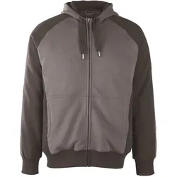 Kapuzen-Sweatshirt "WIESBADEN" Unique - 3XL - anthrazit/schwarz