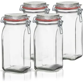 Thats Shopping Einmachglas 1,5 L 4 St.