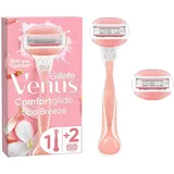 Gillette Venus Extra Smooth Snap Rasierer Damen, Damenrasierer + 1 Rasierklinge