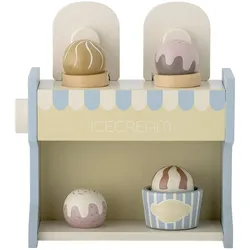 Bloomingville - Mini Vallie Spielzeug Eiscremestand, blau