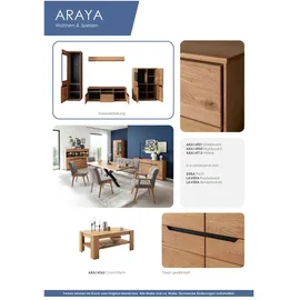 MCA living Vitrine Araya Highboard 92,5 x 40,5 x 129,5 cm Braun