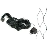 Koopman International B.V. Lichternetz 160 LED innen u. außen 100 x 200 cm warmweiß