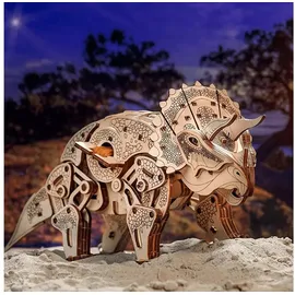 Eco Wood Art Triceratops 3D-Puzzle 283 Stück(e) Dinosaurier