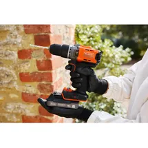 Black & Decker Akku-Schlagbohrschrauber BCD383D1XC inkl. 1 x 2,0 Ah + Ladegerät