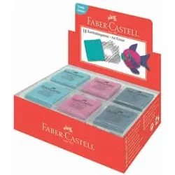 Radierer Knetgummi sortiert FABER CASTELL 127124 Trend