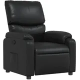 vidaXL Relaxsessel mit Liegefunktion Kunstleder 99 x 99 x 99 cm Schwarz