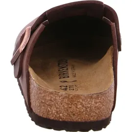 Birkenstock Boston Nubukleder geölt schmal habana 44