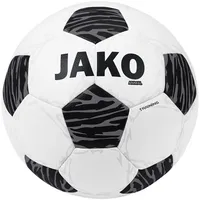Jako Animal FIFA Basic-zertifizierter Trainingsball weiß/schwarz/steingrau,5