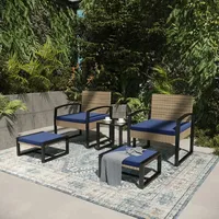 casa.pro Calvello Set 5-tlg. Beige/Schwarz