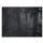 Tulup Kaminbodenplatte Glas 80 x 60 x 0,4 cm Schwarz