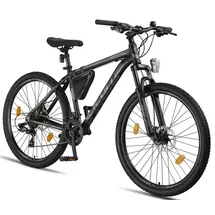 licorne bike gmbh Effect Premium Mountainbike 27,5 Zoll RH 0 cm Unisex schwarz/anthrazit
