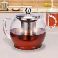 Hi Teekanne 1,2L Glas mit Edelstahl-Filter 1,2 Liter 16029