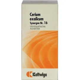 Kattwiga Arzneimittel GmbH Synergon 16 Cerium oxalicum Tabletten