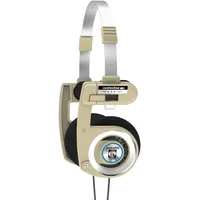 Koss Porta Pro Limited Edition Rhythm beige Kopfhörer mit Mikrofon, Lautstärkeregler, und Fernbedienung