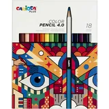 Carioca Plus Buntstifte 18 St. mehrfarbig
