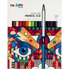 Carioca Plus Buntstifte 18 St. mehrfarbig