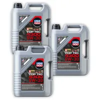 3x 5L LIQUI MOLY 3741 Motoröl Top Tec 4300 5W-30 Motorenöl Leichtlauf Motor Öl