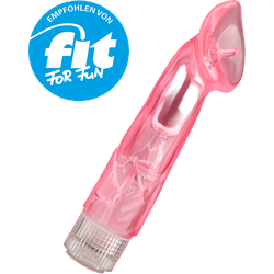 Oral-Klitorisvibrator, 20,5 cm, rosa