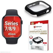 Displex 10H Panzerglas für Apple Watch 9/8/7 (45mm)