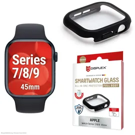 Displex 10H Panzerglas für Apple Watch 9/8/7 (45mm)