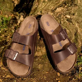 Birkenstock Arizona Weichbettung Naturleder geölt habana 46