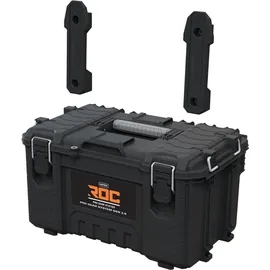 KETER 256982 ROC PRO Werkzeugkasten-Set Kunststoff Schwarz