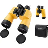Barska Uni-Erwachsene Floatmaster 7x50 schwimmendes wasserdichtes Marine beschlagsicher, gummiert gepanzert, langlebig, wasserabweisend, Fernglas für Bootfahren und Outdoor WP, gelb, 7x50mm