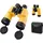Barska Uni-Erwachsene Floatmaster 7x50 schwimmendes wasserdichtes Marine beschlagsicher, gummiert gepanzert, langlebig, wasserabweisend, Fernglas für Bootfahren und Outdoor WP, gelb, 7x50mm