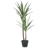 Emerald Künstliche Yucca im Topf 110 cm