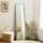 Homcom Standspiegel 40 x 150 cm Silber Hellbraun