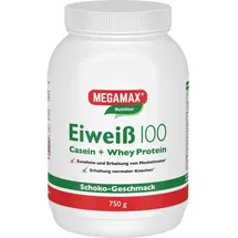 MEGAMAX Eiweiß 100 Schoko Pulver 750 g