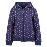 blue seven Mädchen Sweatjacke mit Kapuze Kids Girls Basic 568 - Ultramarin 116 - 116