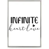 Hama Bilderrahmen 13x18 (dezenter Fotorahmen, Portraitrahmen, Hochformat, Querformat, zum Hängen, Hinstellen, Samtrückwand, Glasscheibe, Eisen, Bildformat 13 x 18 cm) Silber