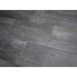 Vabene Bodenfliese Feinsteinzeug Allora Due Schwarz 30 x 60 cm