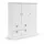 OTTO home Wäscheschrank Motala 122 x 130 x 35 cm Weiß