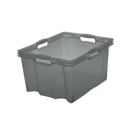 KEEEPER Aufbewahrungsbox Multi-Box XL 43 x 35 x 23 cm 1-tlg. grau