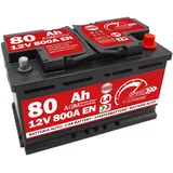 Autobatterie Speed AGM 80Ah 800A Start&Stop