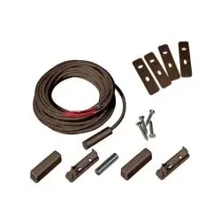 ABUS MK1310B Magnetkontakt Öffnungsmelder VDS-C braun Tür Fenster