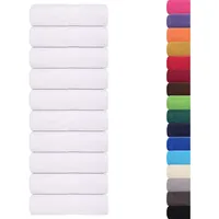 VidaXL Gästetücher 50 Stk. Weiß 30x50 cm 360 g/m2