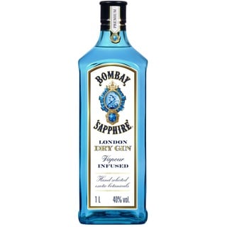 Bombay Sapphire Sapphire 40% vol 1 l