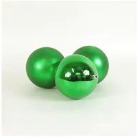 Lucht Weihnachtskugeln 10 cm grün 8 Stück in der Box