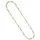 Unique Figarokette Gold/Weißgold 333 45cm