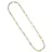 Unique Figarokette Gold/Weißgold 333 45cm
