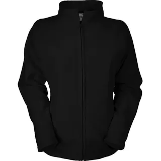 Fruit of the Loom Full Zip Fleece Lady-Fit, schwarz, 2XL