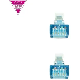 Nano Cable Rj45 Cat7 SFTP Cu Lszh 25m Grau Nanokabel 10.20.1725