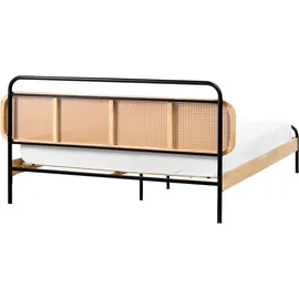 Beliani Boussicourt 180 x 200 cm Hellbraun