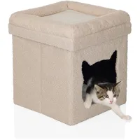 Hjh living Katzenhaus PAWY ES Stoff